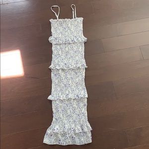 Floral Bodycon Midi dress